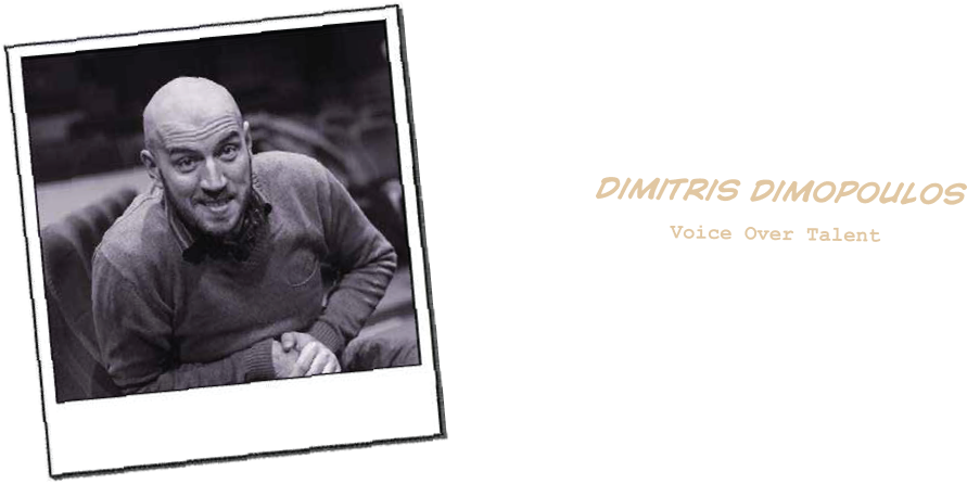 Dimitris Dimopoulos Voice Over Talent